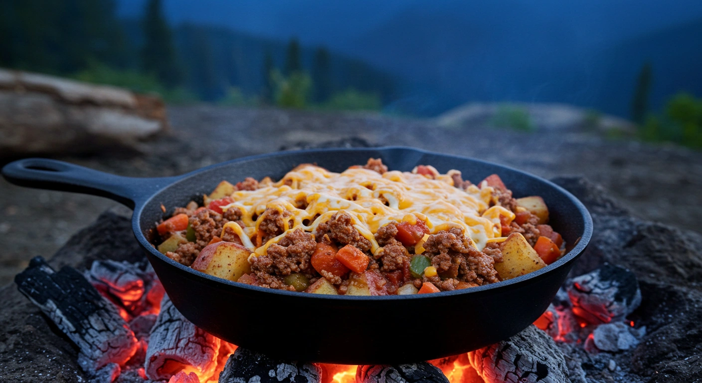 Hobo Casserole with Ground Beef - secondary view